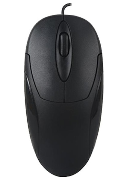 Everest SM-216 USB 1200 Dpı Kablolu Optik Mouse Siyah