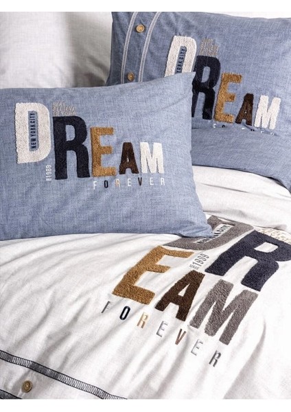 Mood Nakışlı Ranforce Çift Kişilik Nev Takımı Forever Gri 8680108071144 fiyatları