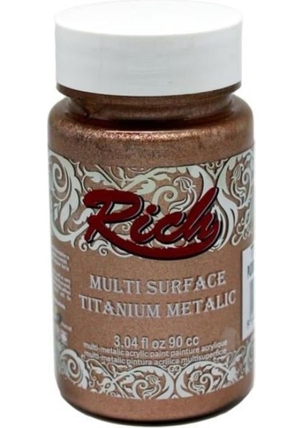 Riculti Surface Titanium 2530 Pudra Pembe Metalik 90 cc