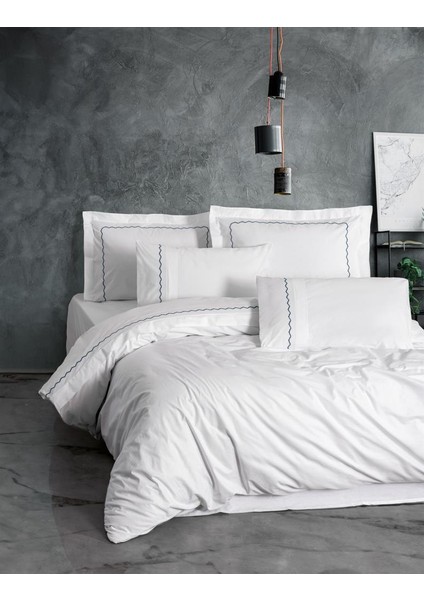 Clasic Pamuk Nev Takımı Çift Kişilik Josina Bej