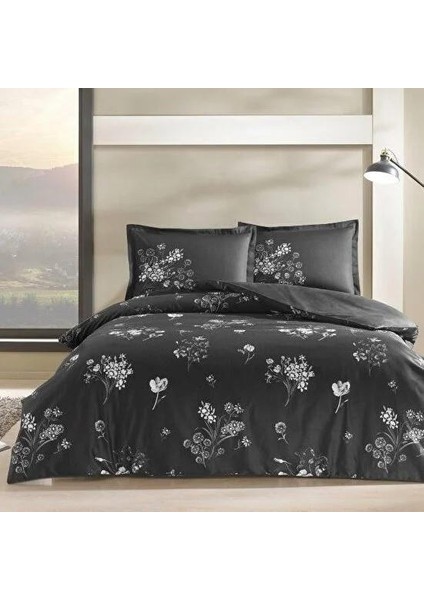 Çift Kişilik Saten Nev Takımı Roxane Siyah