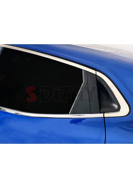 Renault Clio 5 Krom Cam Çerçevesi 12 Prç. 2019 Üzeri A+ Kalite indirimleri