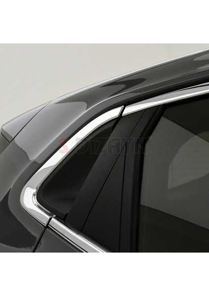 Renault Clio 5 Krom Cam Çerçevesi 12 Prç. 2019 Üzeri A+ Kalite