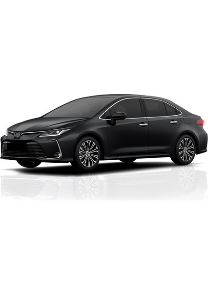 Toyota Corolla Krom Cam Çıtası 8 Prç. 2019 Üzeri