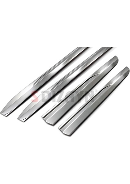 Renault Clio 5 Krom Yan Kapı Çıtası 4 Prç. 2019 Üzeri modelleri