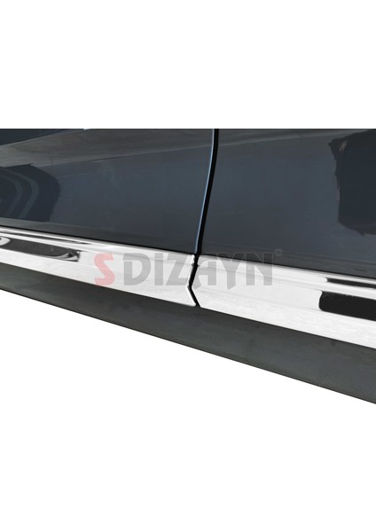 Renault Clio 5 Krom Yan Kapı Çıtası 4 Prç. 2019 Üzeri fırsatları