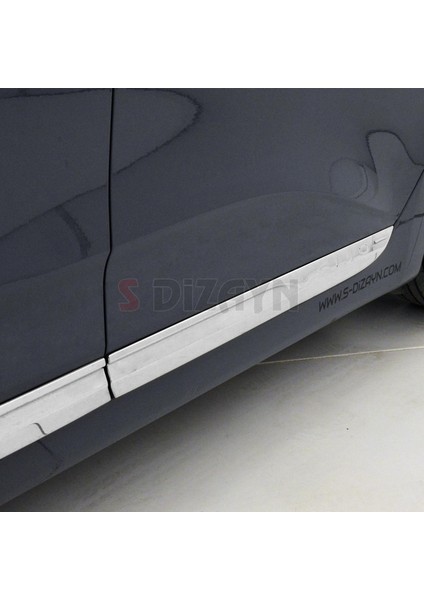 Renault Clio 5 Krom Yan Kapı Çıtası 4 Prç. 2019 Üzeri