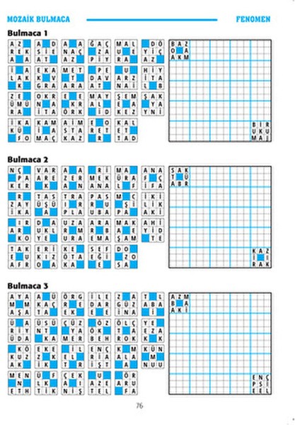Karışık Bulmaca 04 Bertan Kodamanoğlu 160 Sayfa Eğlenceli Hobi Kitabı