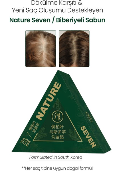 Saç Çıkaran Biberiyeli Sabun