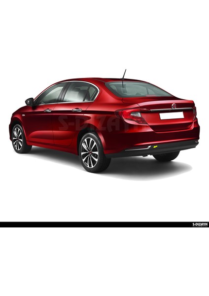 Fiat Egea SD Krom Arka Reflektör Çerçevesi 2 Prç. 2015 Üzeri fırsatları
