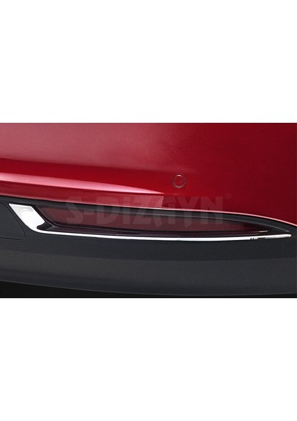 Fiat Egea SD Krom Arka Reflektör Çerçevesi 2 Prç. 2015 Üzeri indirimleri