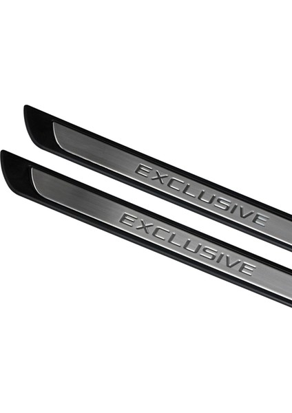 Citroen Berlingo 2 Krom Kapı Eşik Koruması Exclusive Line 2012-2018 2 Parça fiyatları