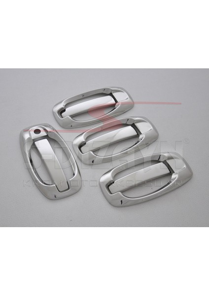 Peugeot Bipper Krom Kapı Kolu 4 Kapı 8 Prç (Set) 2007-2017 modelleri