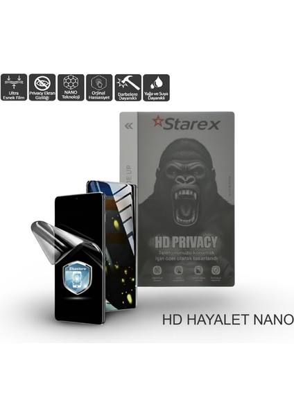 Xiaomi Redmi K80 Pro Nano Ekran Koruyucu Ultra Ince Hd Hayalet - Starex