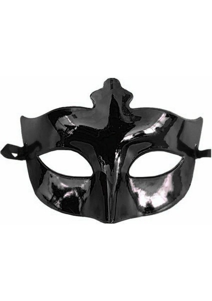 Siyah Renk Masquerade Kostüm Partisi Venedik B Maskesi