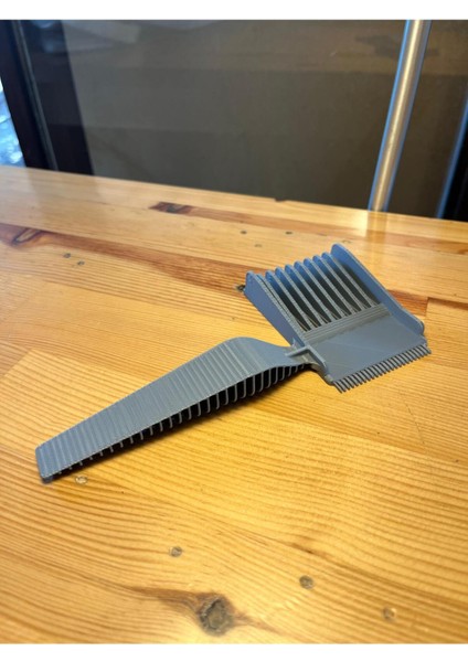 Profesyonel Berber Saç Kesim Tıraş Tarağı - Plastik - 3D fırsatları