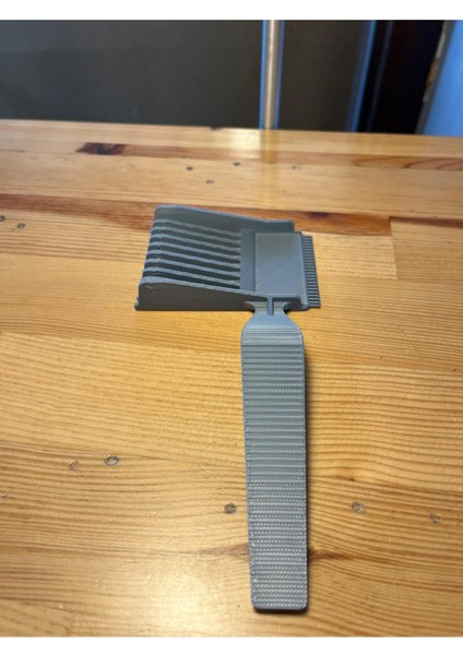 Profesyonel Berber Saç Kesim Tıraş Tarağı - Plastik - 3D