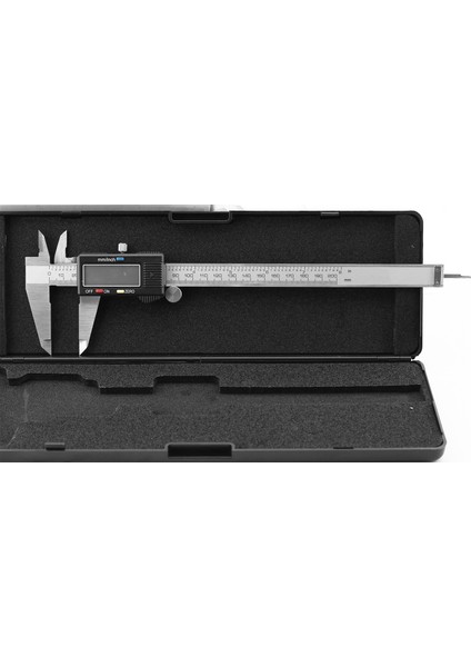 Dijital Kumpas LCD Ekranlı (0.01-12 Mikron Hassasiyet) 0.0005 Inç Metal 200 mm Derinlik Ölçüm Aleti fiyatları