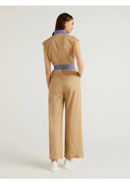 Kadın Tulumu Bej modelleri