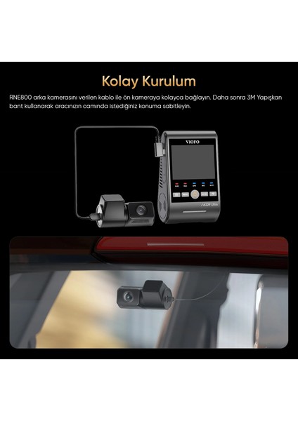 RNE800 A229 Ultra Uyumlu 4K Ultra Hd Arka Kamera indirimleri
