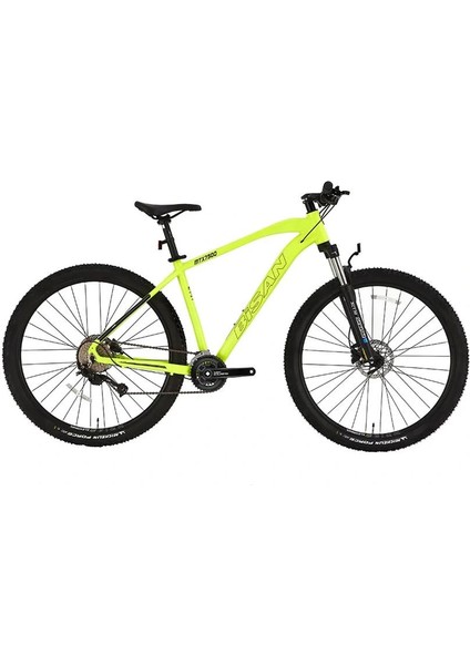 Mtx 7500 Cues Erkek Dağ Bisikleti 48CM Hd 27.5 Jant 20 Vites Neon Sarı Beyaz Siyah