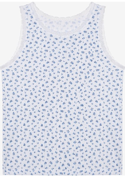 Kız Çocuk Flowers Point Termal 2li Çok Renkli Atlet modelleri