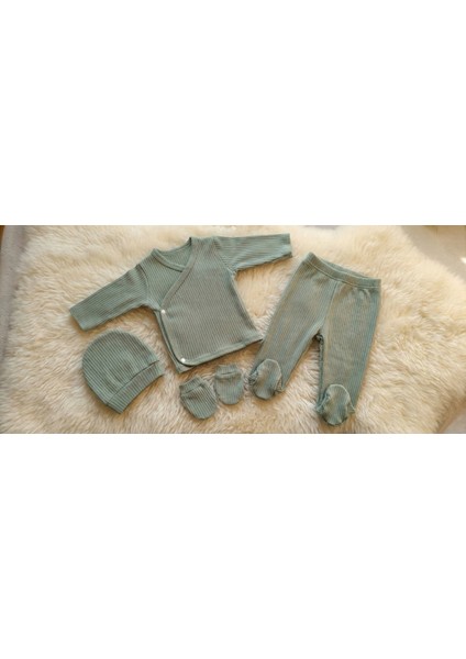 10 Parça Yeni Doğan Hastane Çıkışı & Hoş Geldin Bebek Seti (Hediye Kutulu & Ayıcıklı) – Babyshower modelleri