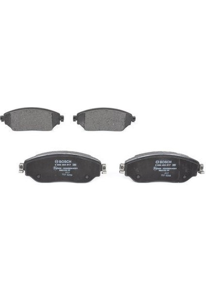 Fren Balatası Ön Renault Trafic Iıı Opel Vıvaro 14 -