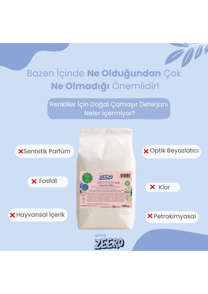 Renkli Çamaşırlar Için Doğal Konsantre Çamaşır Deterjanı - Bitkisel & Mineral Kaynaklı - 3'lü Ekonomik Paket fiyatları