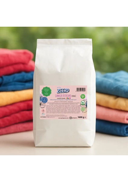 Renkli Çamaşırlar Için Doğal Konsantre Çamaşır Deterjanı - Bitkisel & Mineral Kaynaklı - 3'lü Ekonomik Paket modelleri