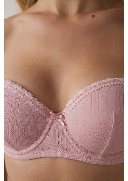 Pembe Pop Up Pointel Sütyen fırsatları