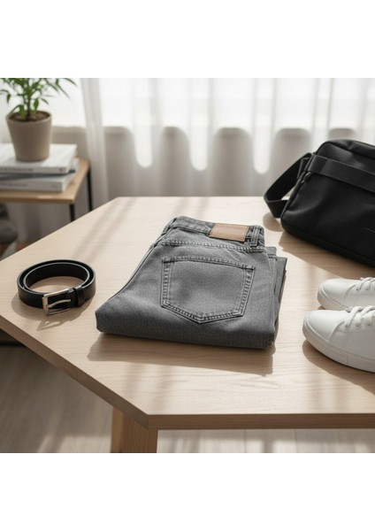 Regular Fit Erkek Denim Jean Pantolon fırsatları