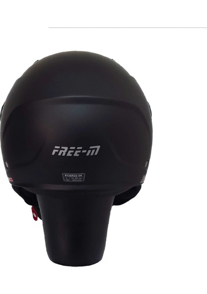 Motosiklet ve Bisiklet Yarım Camlı Çocuk Kaskı Ce Abs Material Motor Kaskı Mat Siyah modelleri