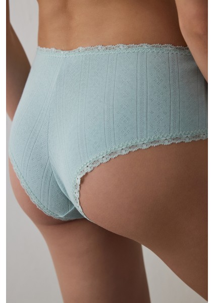 Mint Yeşili Pointel Hipster Külot fiyatları