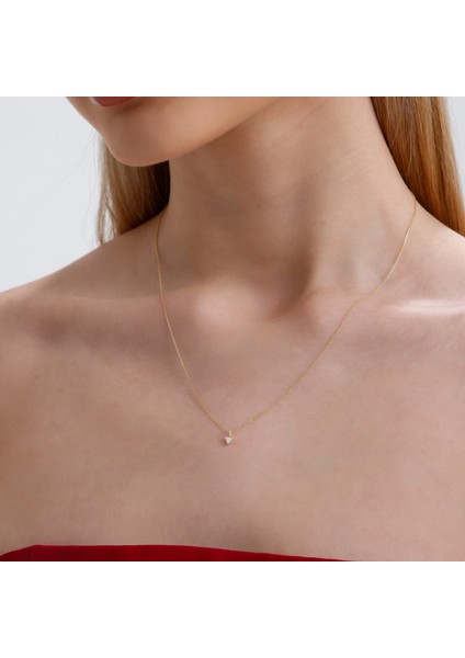 0,02 Karat Pırlanta Üçgen Kolye fiyatları