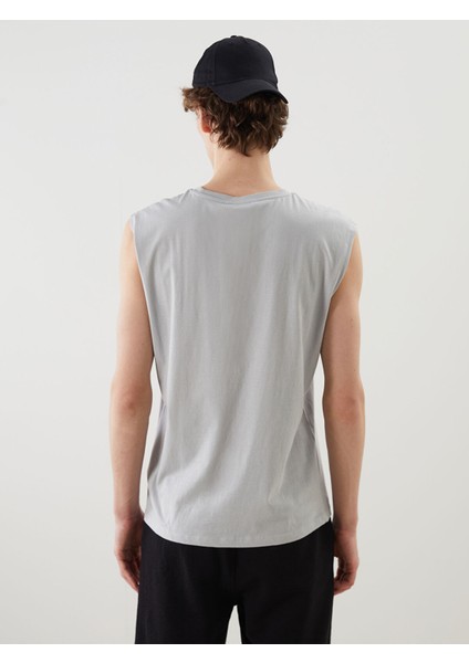 Yeni Sezon Bisiklet Yaka Baskılı Erkek Kolsuz Tişört fırsatları