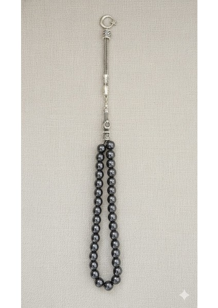 Hematit Doğal Taş Tesbih modelleri