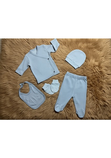 10 Parça Yeni Doğan Hastane Çıkışı & Hoş Geldin Bebek Seti (Hediye Kutulu & Ayıcıklı) – Babyshower modelleri