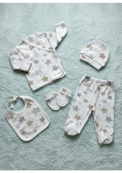 10 Parça Yeni Doğan Hastane Çıkışı & Hoş Geldin Bebek Seti (Hediye Kutulu & Ayıcıklı) – Babyshower