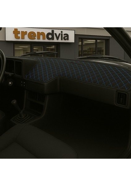 Tofaş Şahin Doğan Kartal Alçak Ön Göğüs Siyah-Mavi Torpido Kılıfı / Kırmızı-Siyah Boyun Yastığı fiyatları