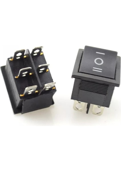 MR-108 Geniş Işıksız 3 Kademeli Anahtar On-Off-On 6p fiyatları