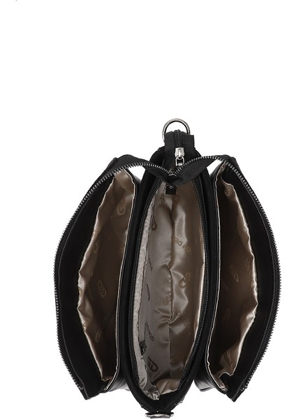 Kadın Siyah Süet Uzun Askılı Omuz Çantası indirimleri