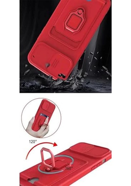 OMR02 Xiaomi Redmi Note 13 Pro 5g Kılıf Zuma Kartvizitli Yüzüklü Silikon - Lacivert modelleri