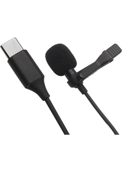 OMR02 Type-C 2 Metre Double Mikrofon - Siyah