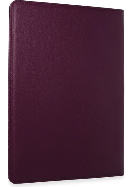 Samsung Galaxy X610 Tab S9 Fe Plus 12.4 Kılıf 360 Tablet Deri Kılıf - Mürdüm modelleri