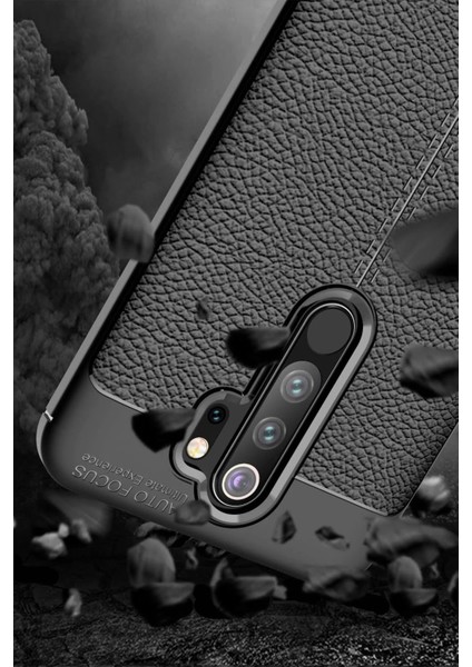 OMR02 Xiaomi Redmi Note 8 Pro Kılıf Auto Focus Kapak - Kırmızı fırsatları