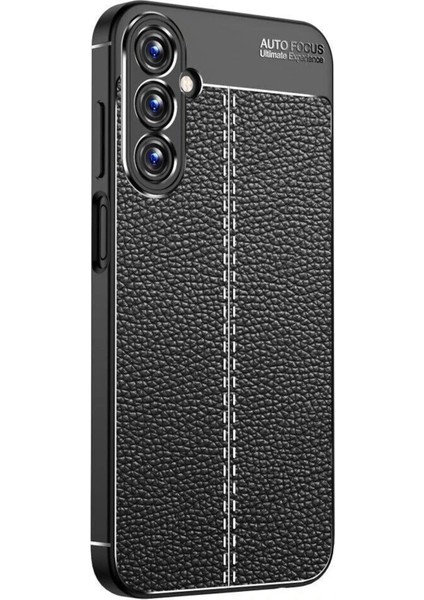 OMR02 Samsung Galaxy A15 4g Kılıf Auto Focus Kapak - Siyah