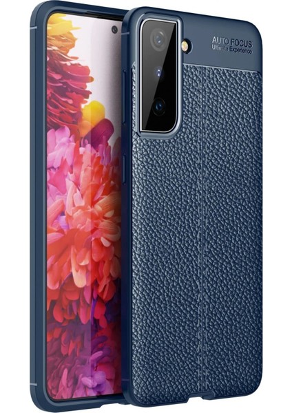 Samsung Galaxy S21 Plus Kılıf Auto Focus Kapak - Lacivert