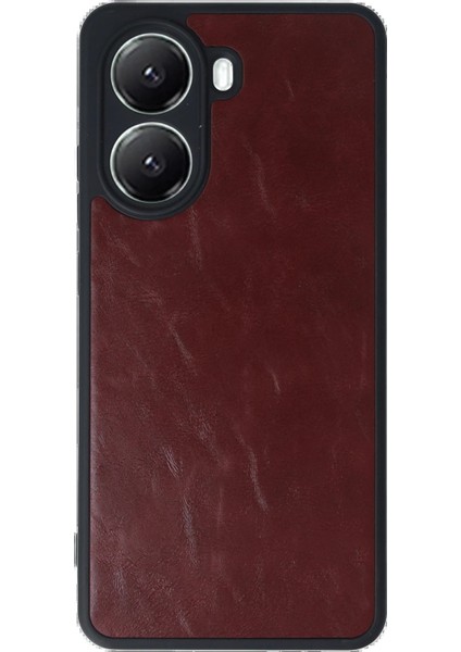 Xiaomi Poco X7 Pro Kılıf Aras Deri Kapak - Bordo modelleri