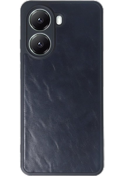 Xiaomi Poco X7 Pro Kılıf Aras Deri Kapak - Lacivert modelleri